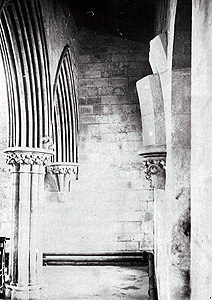 The north aisle looking west after 1910 [Z50/39/11]